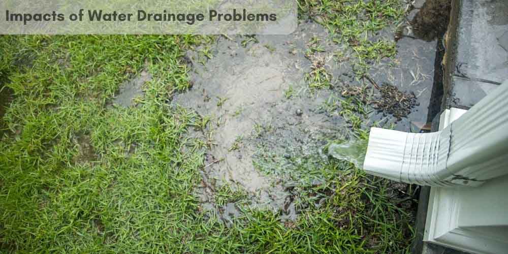 Impacts of water drainage problem